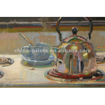 Coffee Cup Top Quality Oil Painting